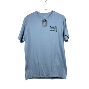 Billabong Blue Lightweight Double Sided T-Shirt Men's Size M NWT